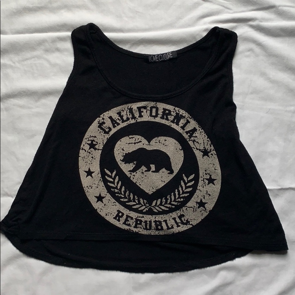 Love Culture California Crop Top